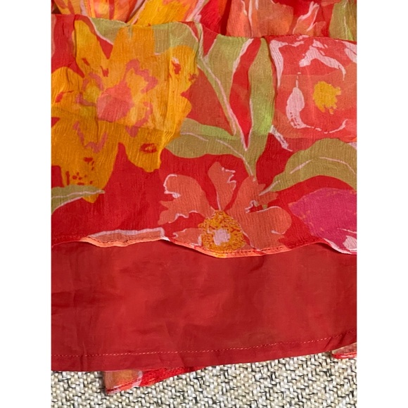 Anthropologie Ravenna Tiered Midi Dress NWT - SZ L - Picture 6 of 12